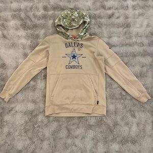 NFL SALUTE TO SERVICE COWBOYS Hoodie Camo Mens Medium